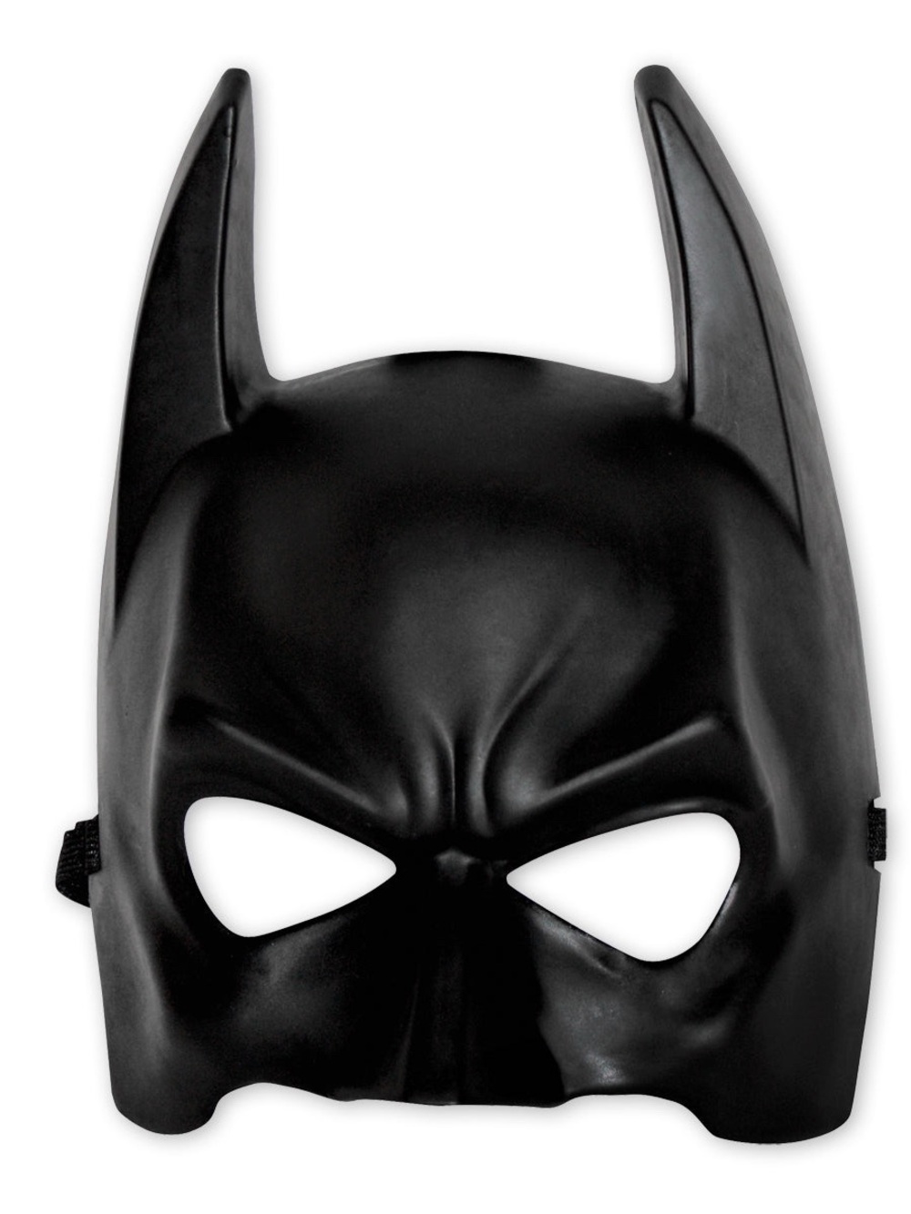 DC Comics Batman Black Half Mask Pointed Ears Halloween Cosplay 9.5x8